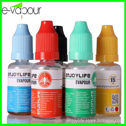 2015 Hot Selling 15ml E Liquid. Hangsen/Feellife /Enjoylife E Liquid